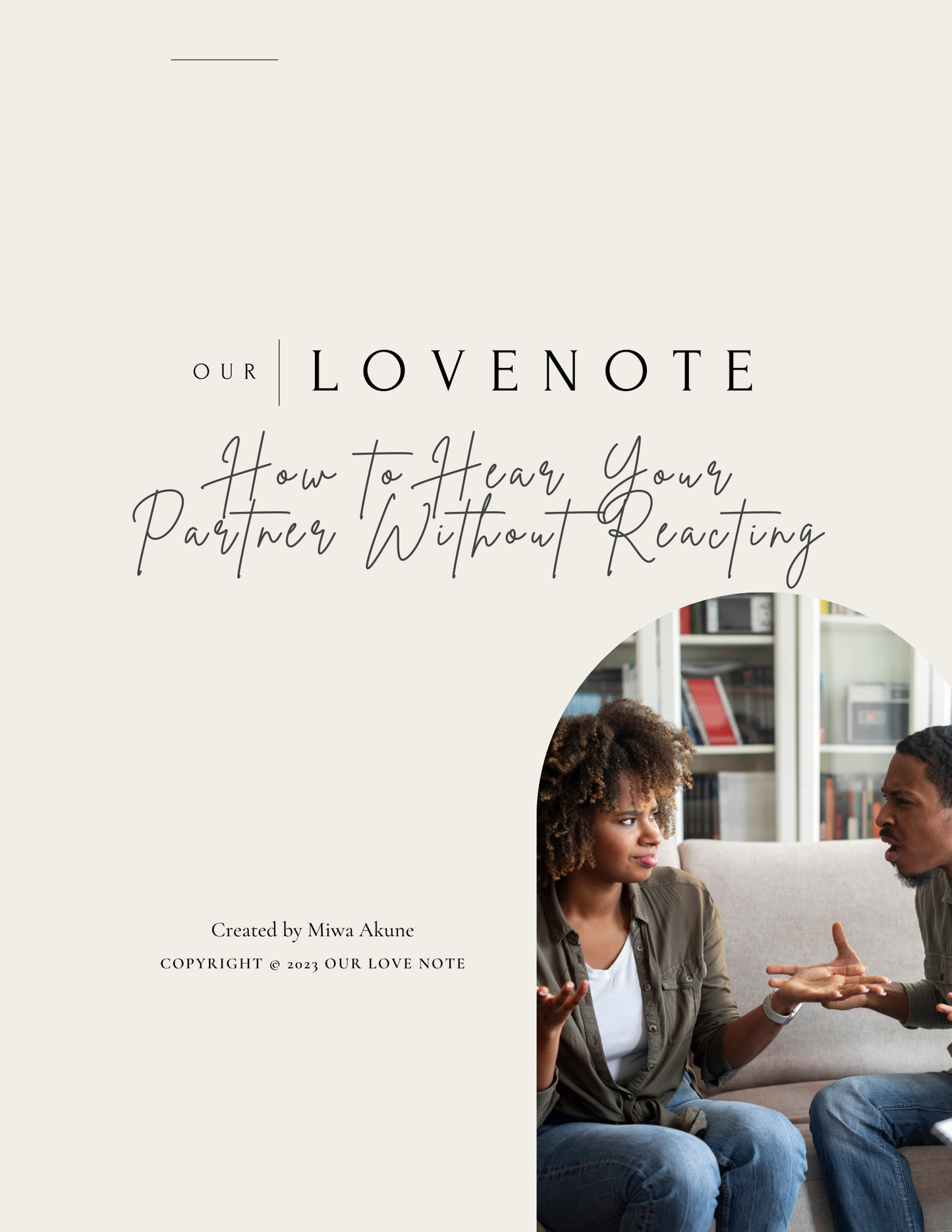 How to Hear Your Partner Without Reacting