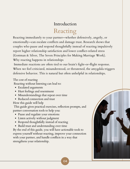 How to Hear Your Partner Without Reacting