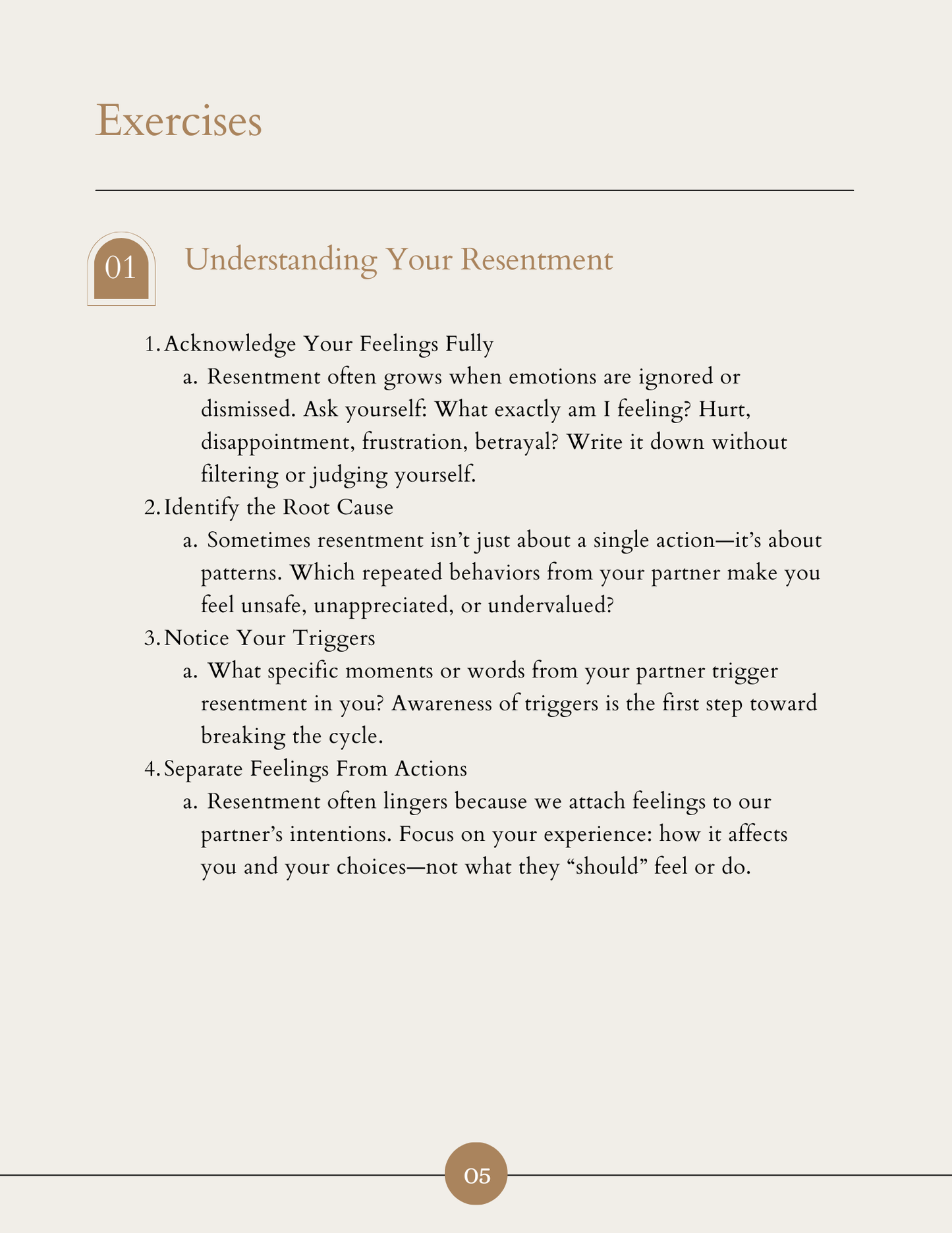 How to Heal Resentment
