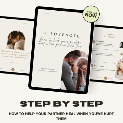 How to Help Your Partner Heal When You’ve Hurt Them